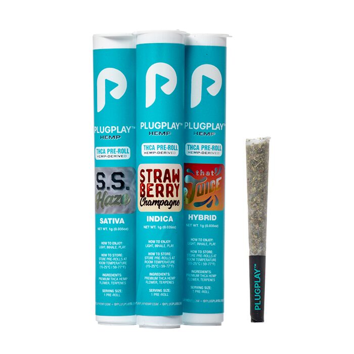 PLUGPLAY THCA Preroll 1G